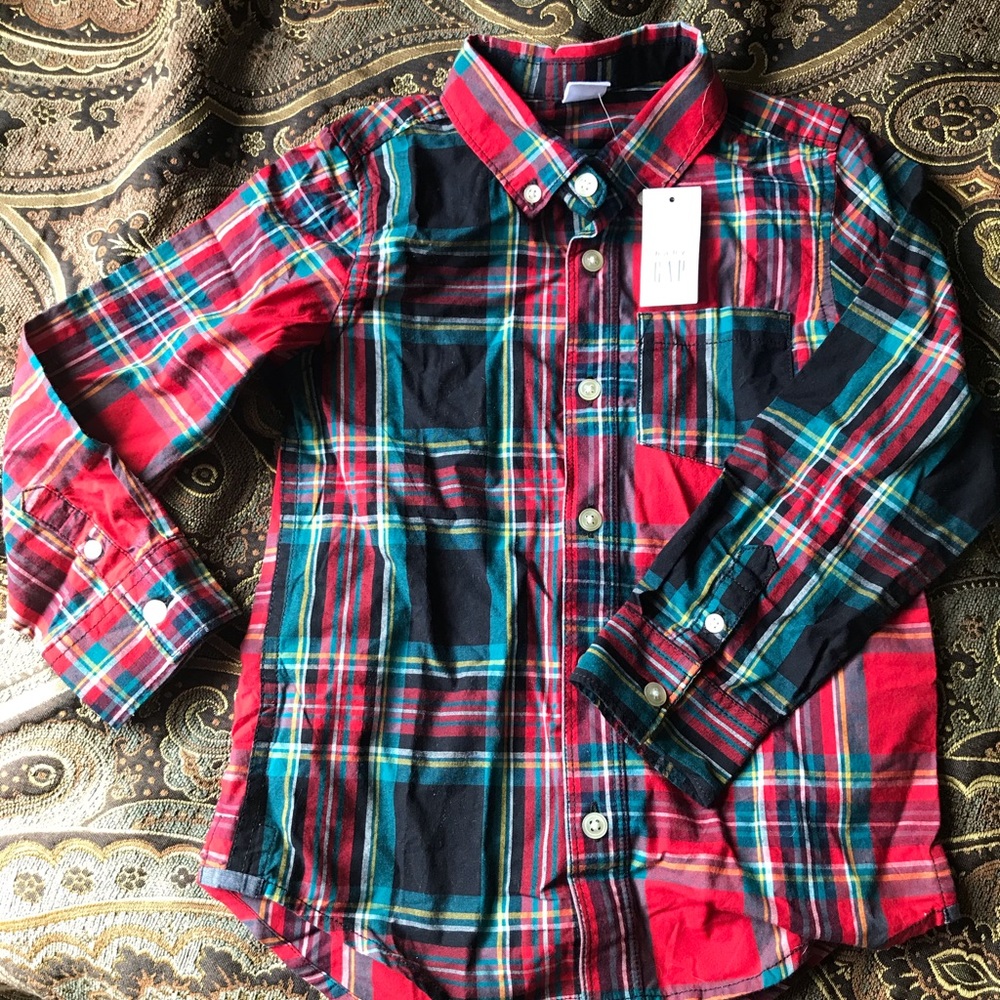 Kids button up shirt